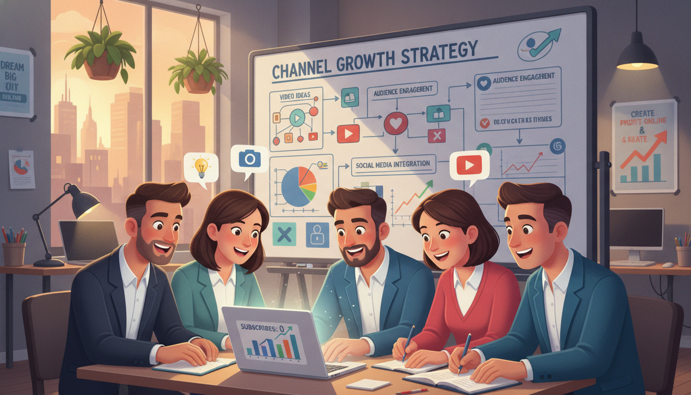 grow a YouTube channel